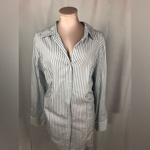 Striped Button Down Shirt
